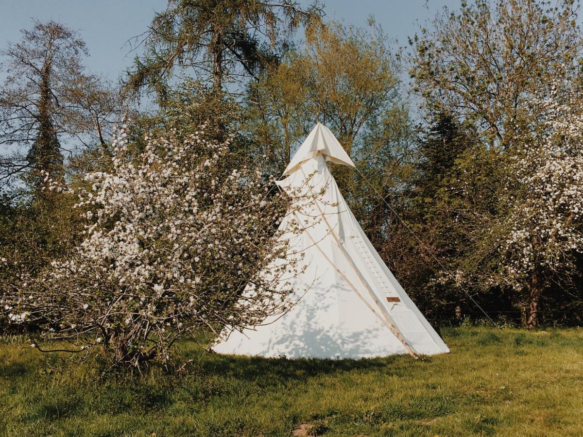 White House On Wye Glamping Luxury tent Hereford